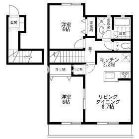 西鶴間ＫＩガーデンズ　壱番館の間取り