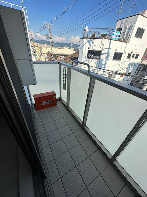 シャーメゾン美登のバルコニー