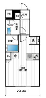 【間取り】 | ＡＺＥＳＴ金町 | 間取りです。