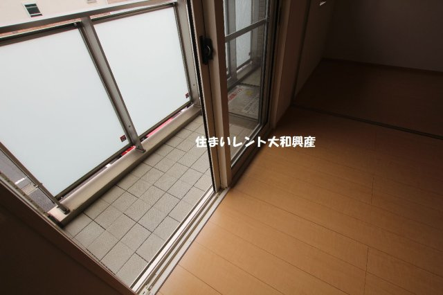 セジュールM松が枝のバルコニー