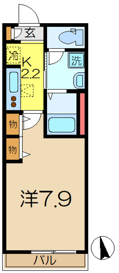 【間取り】 | クラシーズ５