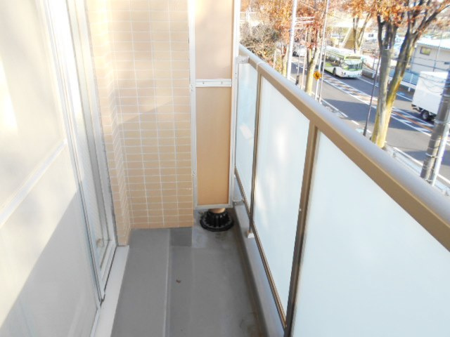 第2柏木マンションのバルコニー