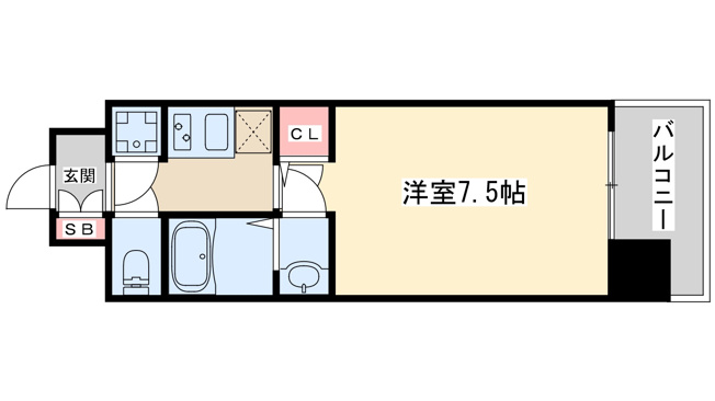 【間取り】 | セレニテ東三国ミラク