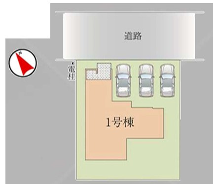 【区画図】 | LIGARE久喜市桜田6期　新築住宅