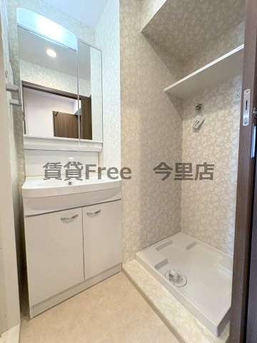 【洗面所】 | Luxe玉造南　仲介手数料無料