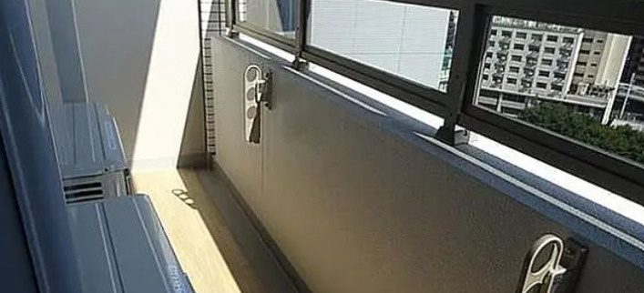 ザ・パークワンズ品川戸越のバルコニー