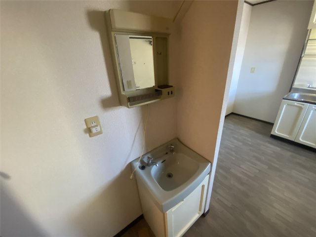 キャッスルインこはらＢ棟の洗面所