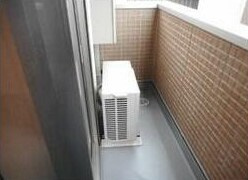 ウィン行徳のバルコニー