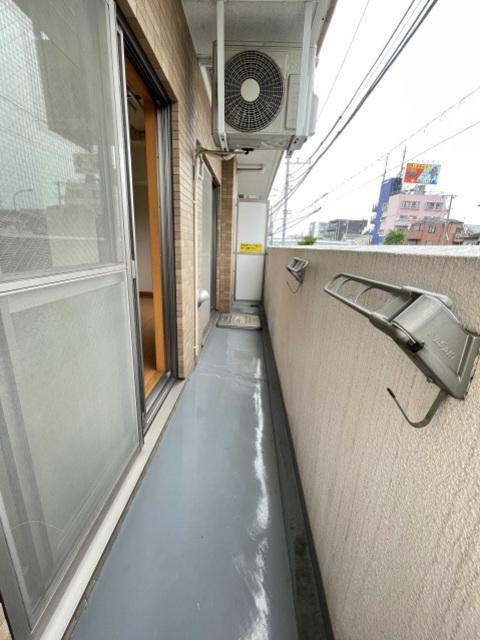 スカイコート田園調布のバルコニー