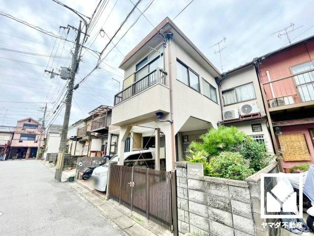 伏見区久我森の宮町の前面道路含む現地写真