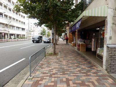 ルピエ四条の周辺|前面道路
