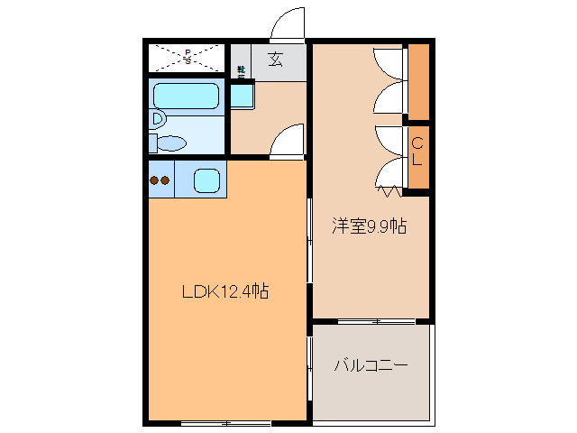 フジモトビルの間取り