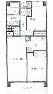 朝日レジデンスの間取り|間取りです。
