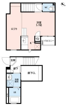 CB原市ジョイアの間取り