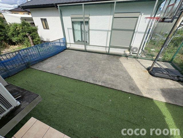 本町三丁目戸建の庭