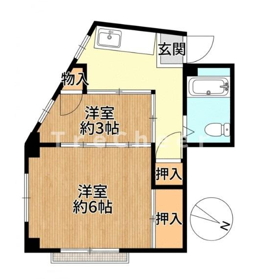 吉田ビルの間取り