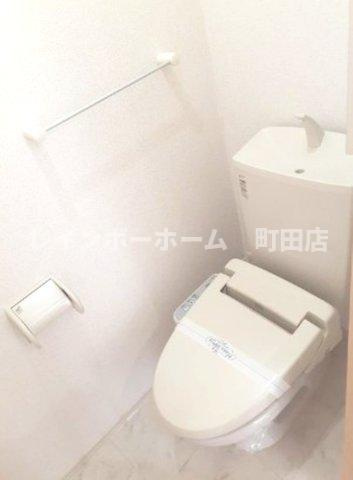 アンジュ2※初期費用分割あと払いサービス利用可能物件のトイレ