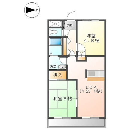ヤマリハウスの間取り|間取図