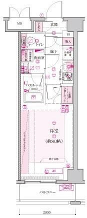 ＡＲＴＥＣＡＳＡ　Ａｌｉｖｉｅ　綾瀬の間取り
