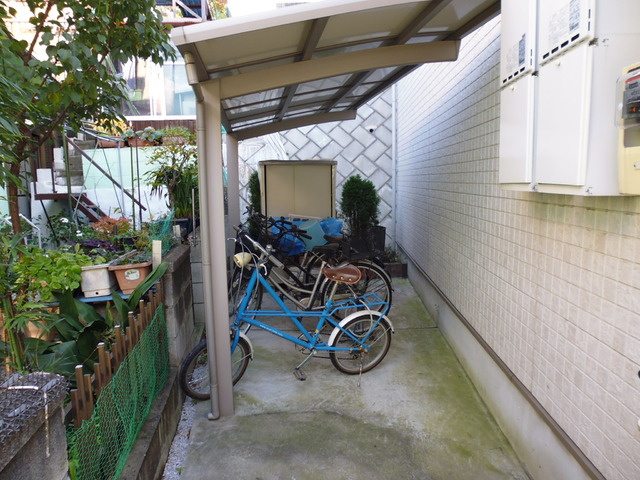 エクセルハイムのその他共用部分|駐輪場です