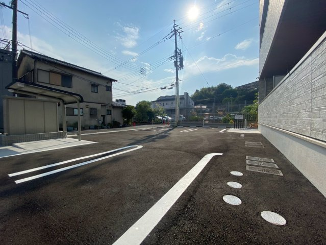【駐車場】 | ユニゾン安満Ａ