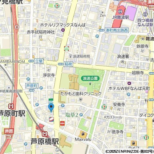 KDXレジデンス難波南の地図