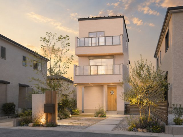 【外観】 | 東住吉区南田辺5丁目 | 【建物参考パース☆】
