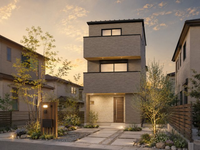 【外観パース】 | 東住吉区南田辺5丁目 | 【建物参考パース☆】