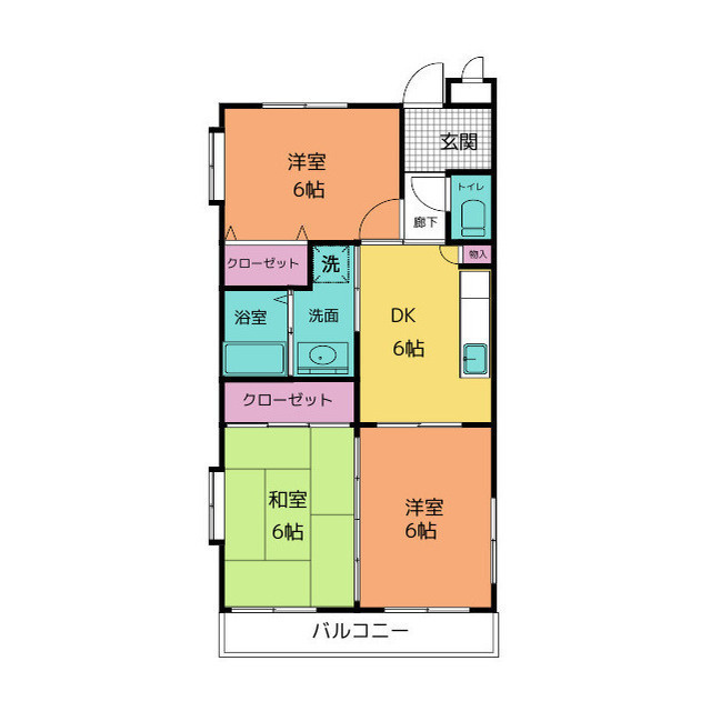 キャロットハウス神田町の間取り