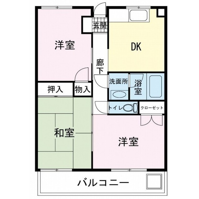 ペアシティ榊の間取り