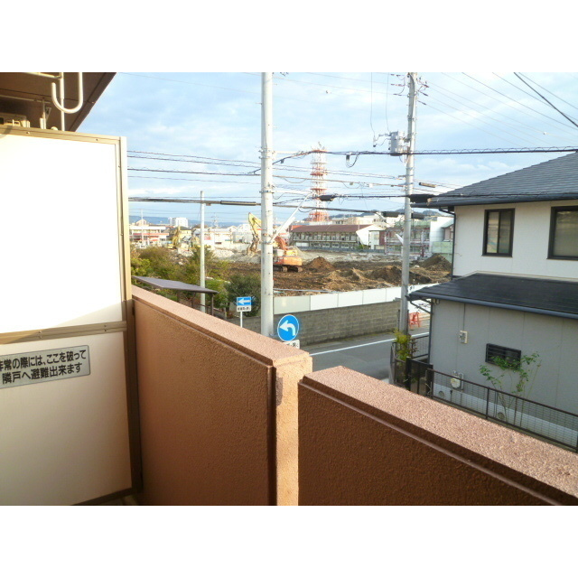 タイユール竹中のバルコニー