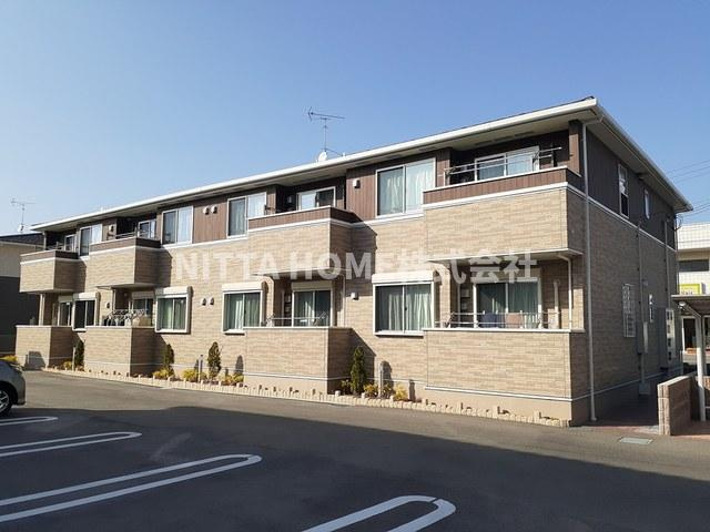 ＡＲＣの外観|＊家賃割引キャンペーン中＊宅配ＢＯＸや１坪風呂、３口コンロなどの設備付き♪