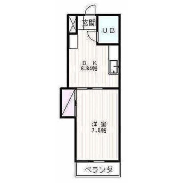 メゾン富士の間取り