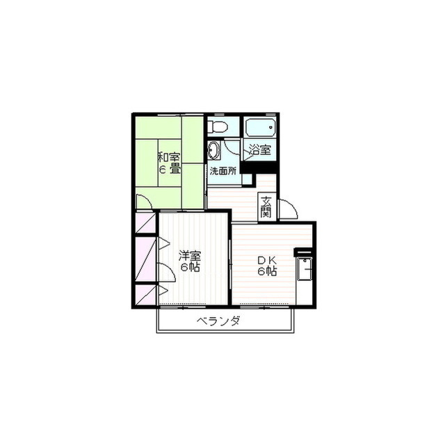 ディアス上香貫の間取り