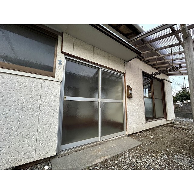 木村借家のバルコニー