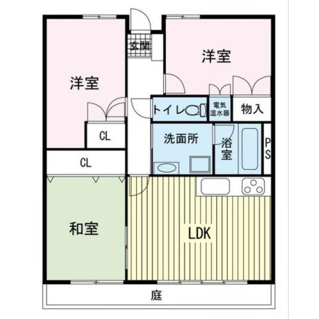 コーポしろかねの間取り