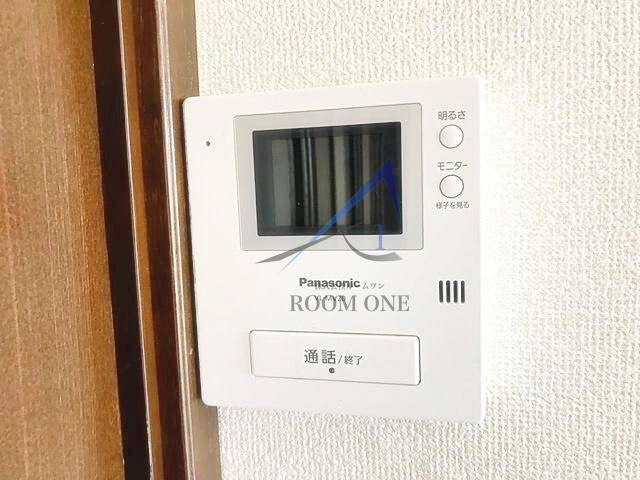 リベール玉川のセキュリティ|モニター付インターホンです。