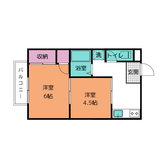 ヴィラミヤコの間取り