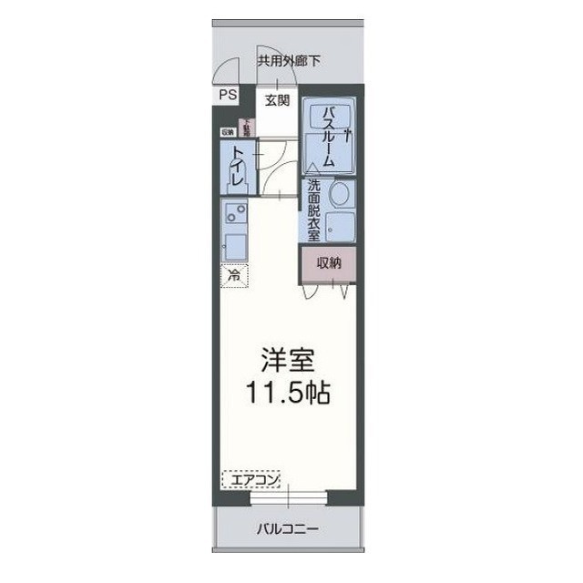 アルコバレーノ　Ⅱの間取り