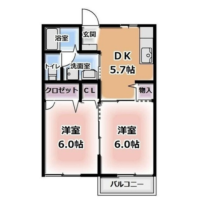 ルミナス21Cの間取り