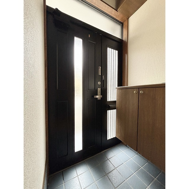 田中戸建の玄関