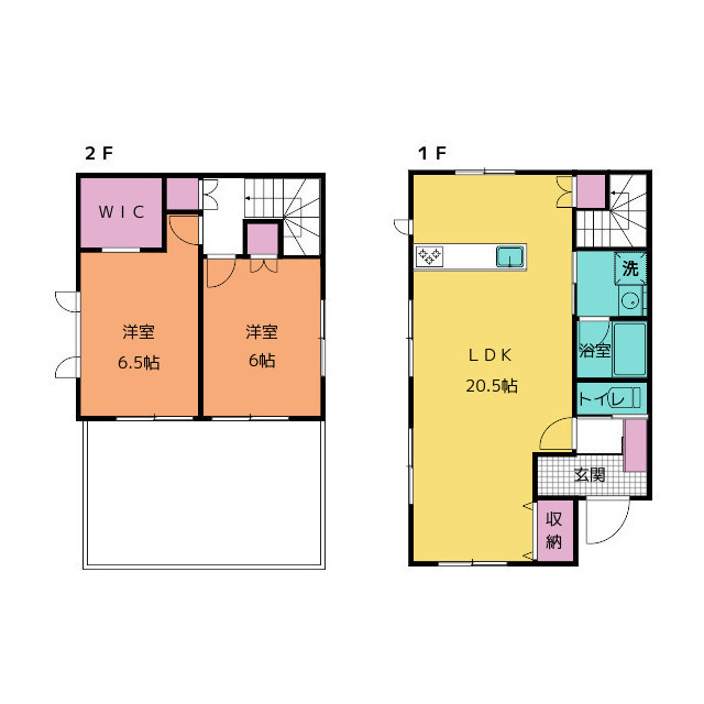 ｆａｔａ　ｄｉ　ｏｌｉｖａの間取り