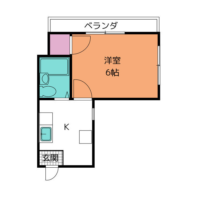 園田ビルの間取り