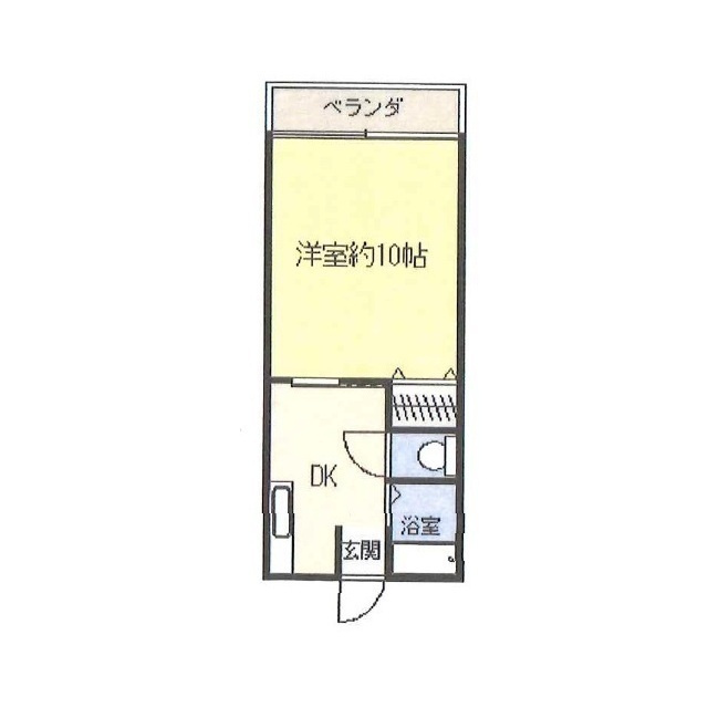 コーポ長沢の間取り