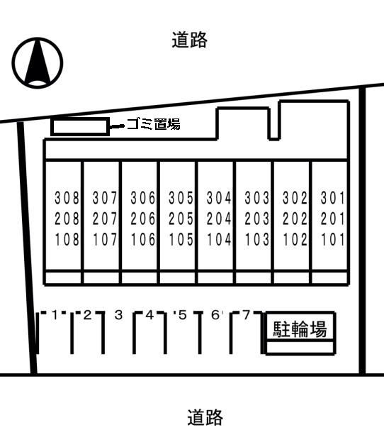 ソル・レヴェンテの区画図