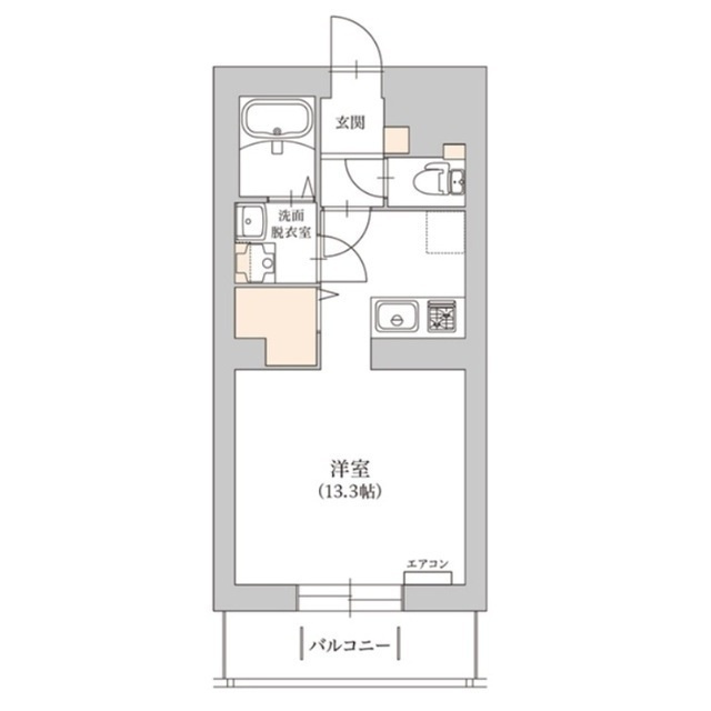 アラモファミリア杉崎町の間取り