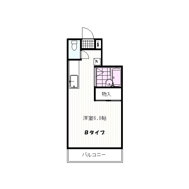 ピアハイツ２１の間取り