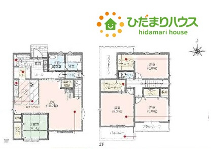 羽生市南羽生1丁目　新築一戸建て　タマタウンⅡ　01の間取り