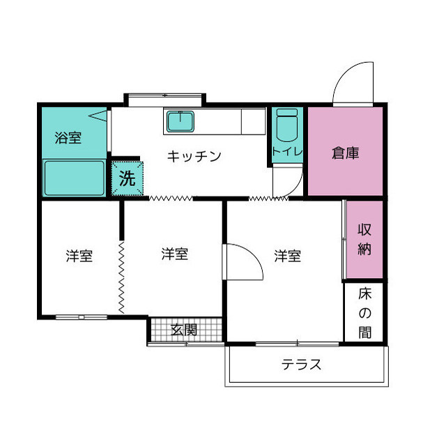 御殿場市川島田の一戸建ての間取り