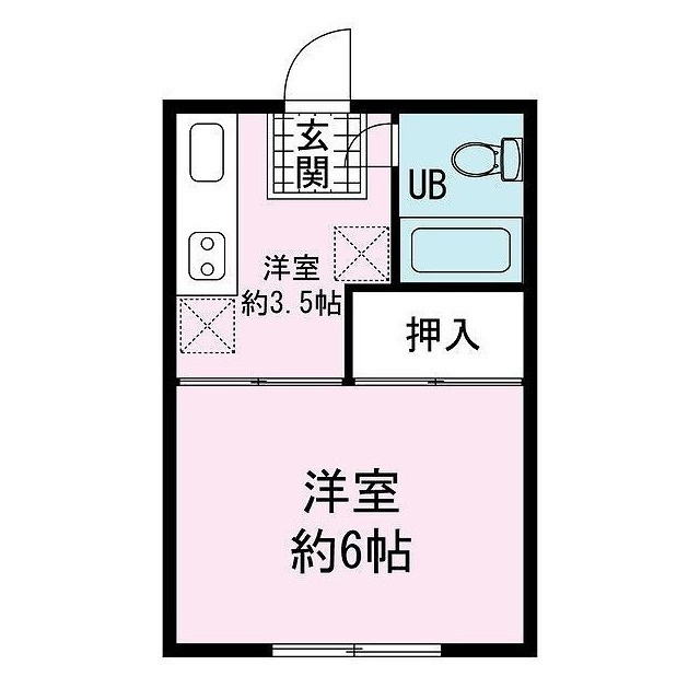 マーメゾン大坂の間取り